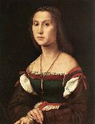 RAFFAELLO Sanzio Portrait of a Woman oil painting on canvas